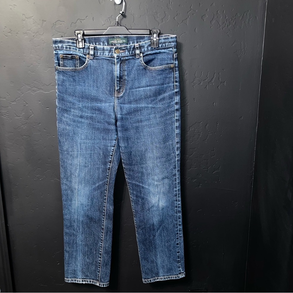 LRL Lauren jeans Ralph Lauren Size:10 color: Blue Jeans 98%Cotton straight leg